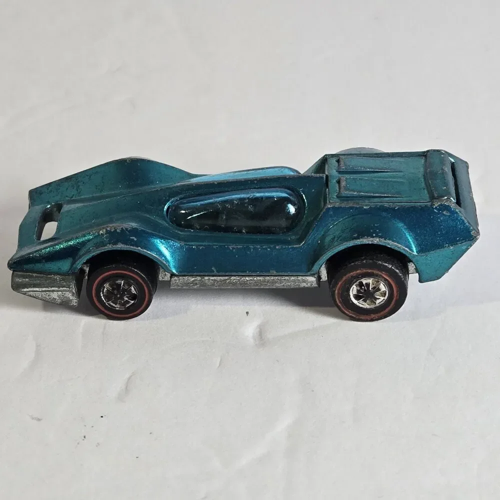 1971 Hot Wheels Redline Bugeye Aqua Spectraflame Hong Kong Diecast 1:64 Vintage